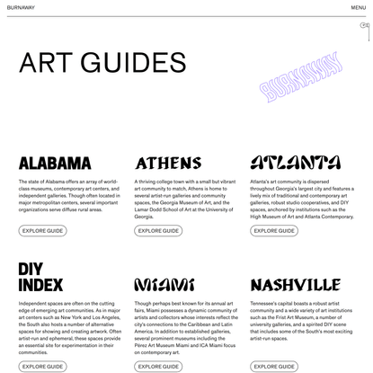 Archives: Art Guides