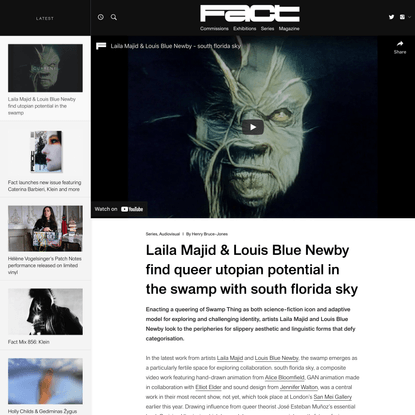 Laila Majid &amp; Louis Blue Newby find utopian potential in the swamp