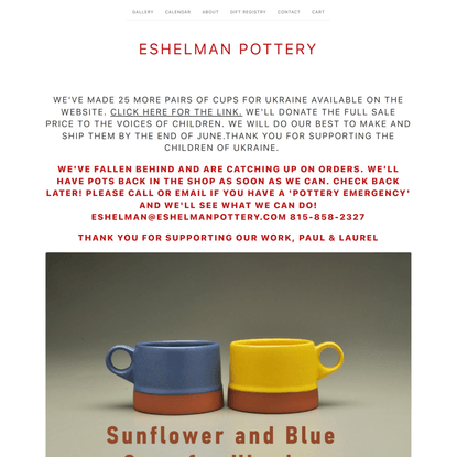 Eshelman Pottery