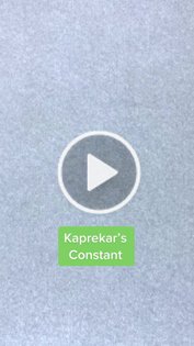 Kaprekar's Constant
