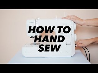 How to Hand Sew (SEWING BASICS) | WITHWENDY