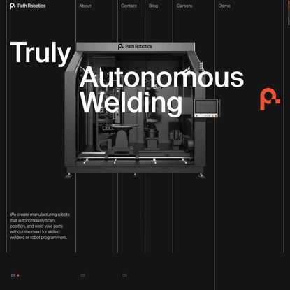 Path Robotics | Automated Welding Robot | Autonomous Welding