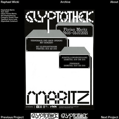 Glyptothek Maritz — Raphael Wicki