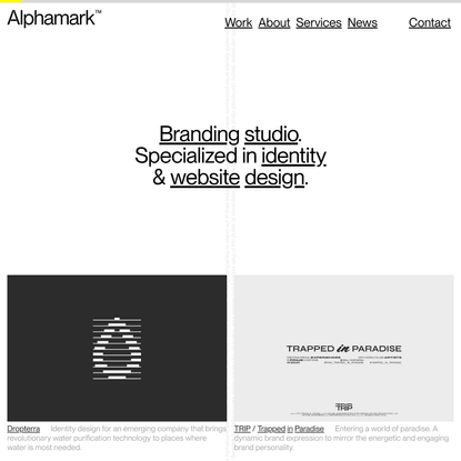 Alphamark™ — Visual Identity Design &amp; Branding