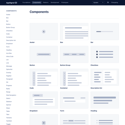 Components – AppSignal Design System