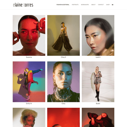 Elaine Torres | Photographer | Fashion, Editorial &amp; Portrait Photographer based in Los Angeles.