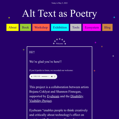 Alt Text as Poetry