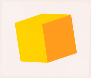 Ellsworth Kelly Yellow Orange from Series of Ten Lithographs 1970