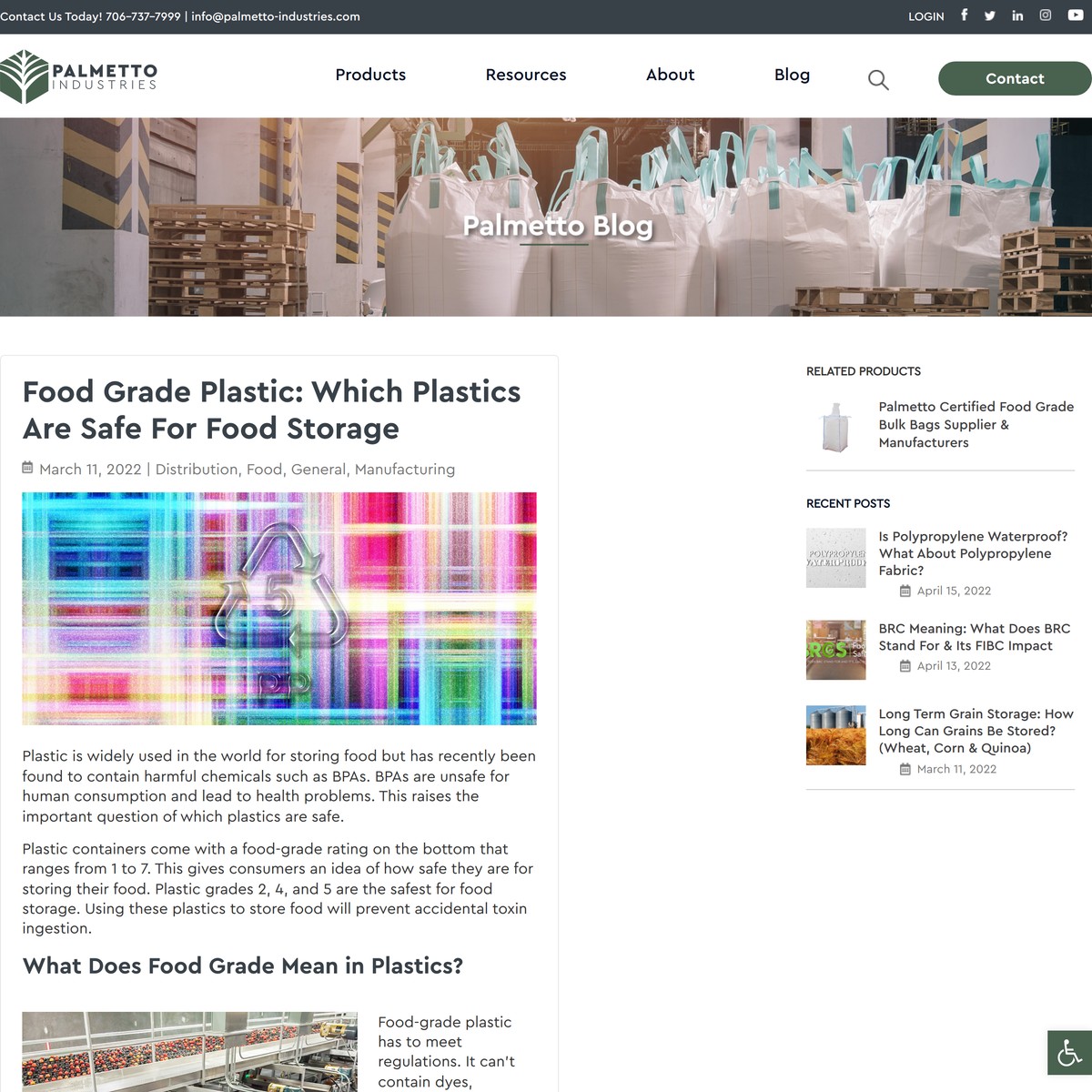 Food Grade Plastic Which Plastics Are Safe For Food Storage — Are Na