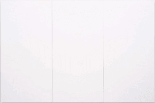 White Painting [three Panel], 1951, Robert Rauschenberg
