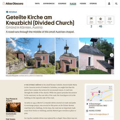 The Divided Church at Kreuzbichl