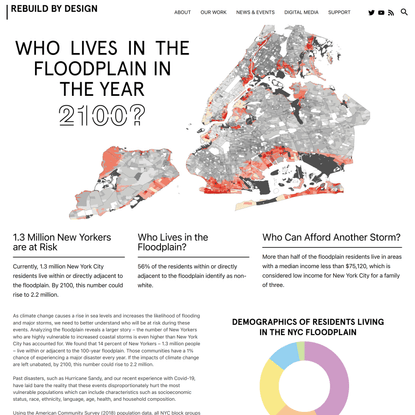 Who Lives in NYC’s Floodplain? – Rebuild by Design