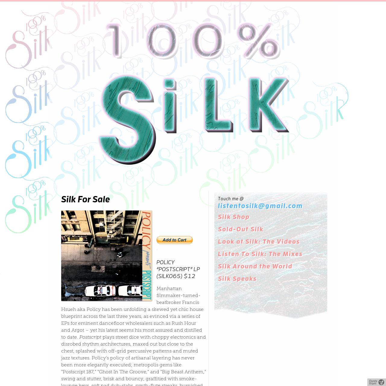 100% Silk