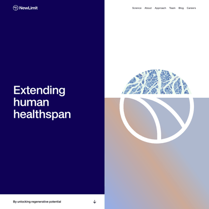 NewLimit | Extending human healthspan