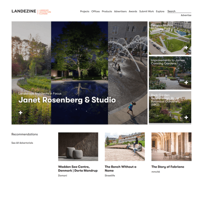 Landscape Architecture Platform | Landezine