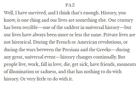 | Octavio Paz, The Art of Poetry No. 42 