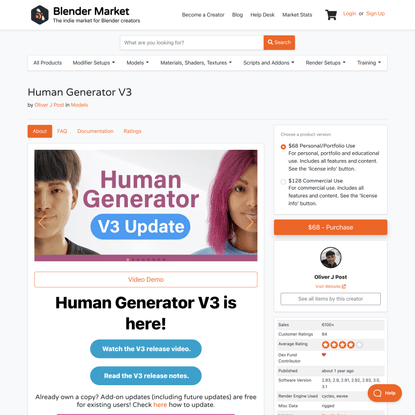 Human Generator V3