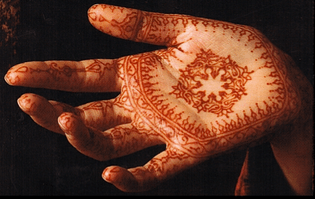 Mehndi Hand - Unknown