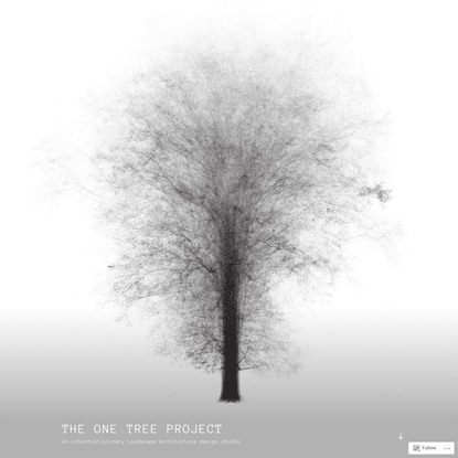 The One Tree Project