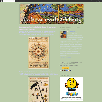 La Bitacora de Alchemy: Imágenes de la Alquimia Medieval Árabe y sus influencias Egipcias