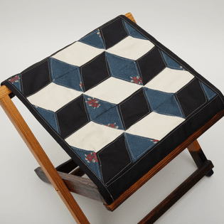 Quilted Folding Stool