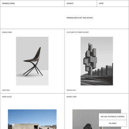 Minimalissimo – Minimalism in Design