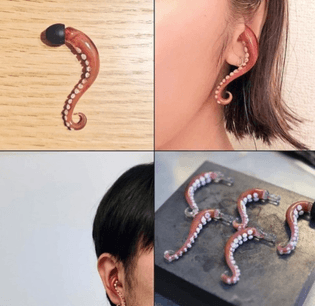 Tentacle earbuds