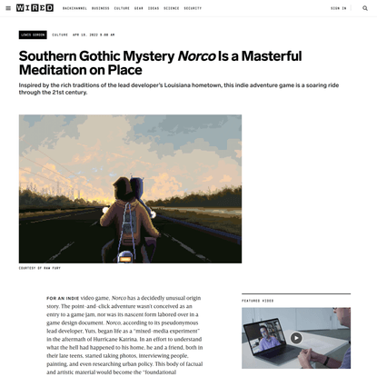 Southern Gothic Mystery ‘Norco’ Is a Masterful Meditation on Place