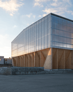 Salt Warehouse, Houffalize, Belgium (designed by Goffart-Polomé Architectes, 2020)