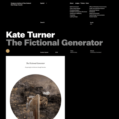 The Fictional Generator | Best Awards