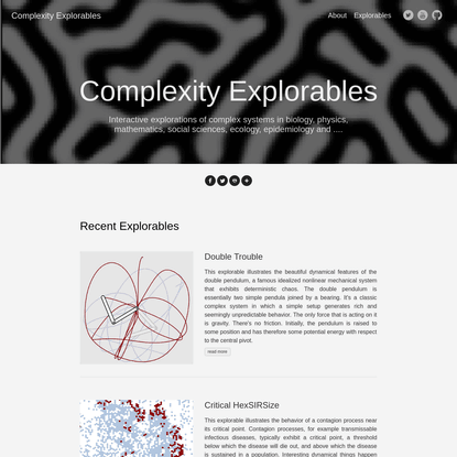 Complexity Explorables