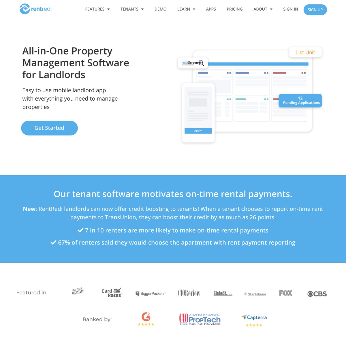 RentRedi Landlord Software & Rent Payment App — Are.na
