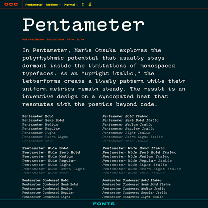 Pentameter