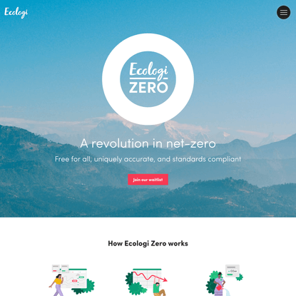 Ecologi Zero: Real-time carbon footprinting for your business