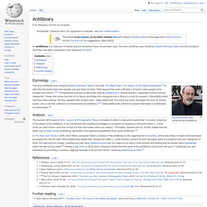 Antilibrary - Wikipedia