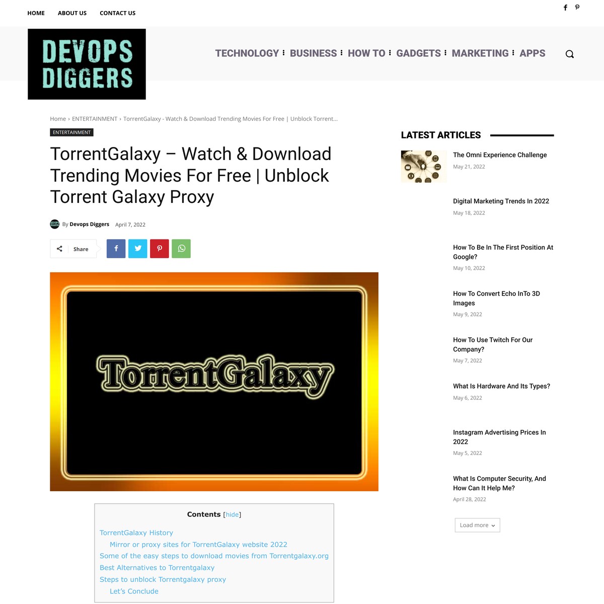 TorrentGalaxy Unblock Torrent Galaxy Proxy Watch Trending Movies