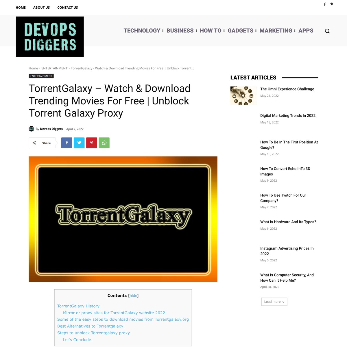 TorrentGalaxy - Unblock Torrent Galaxy Proxy | Watch Trending Movies ...