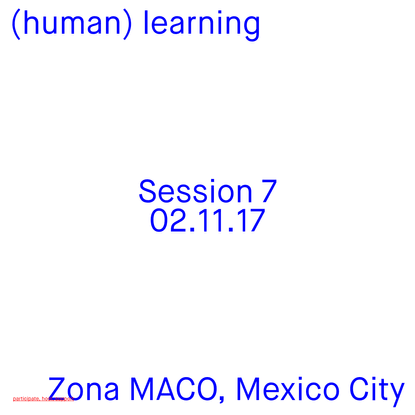 (human) learning