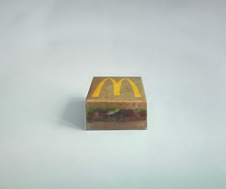 Kanye × Naoto Fukusawa McDonalds burger packaging