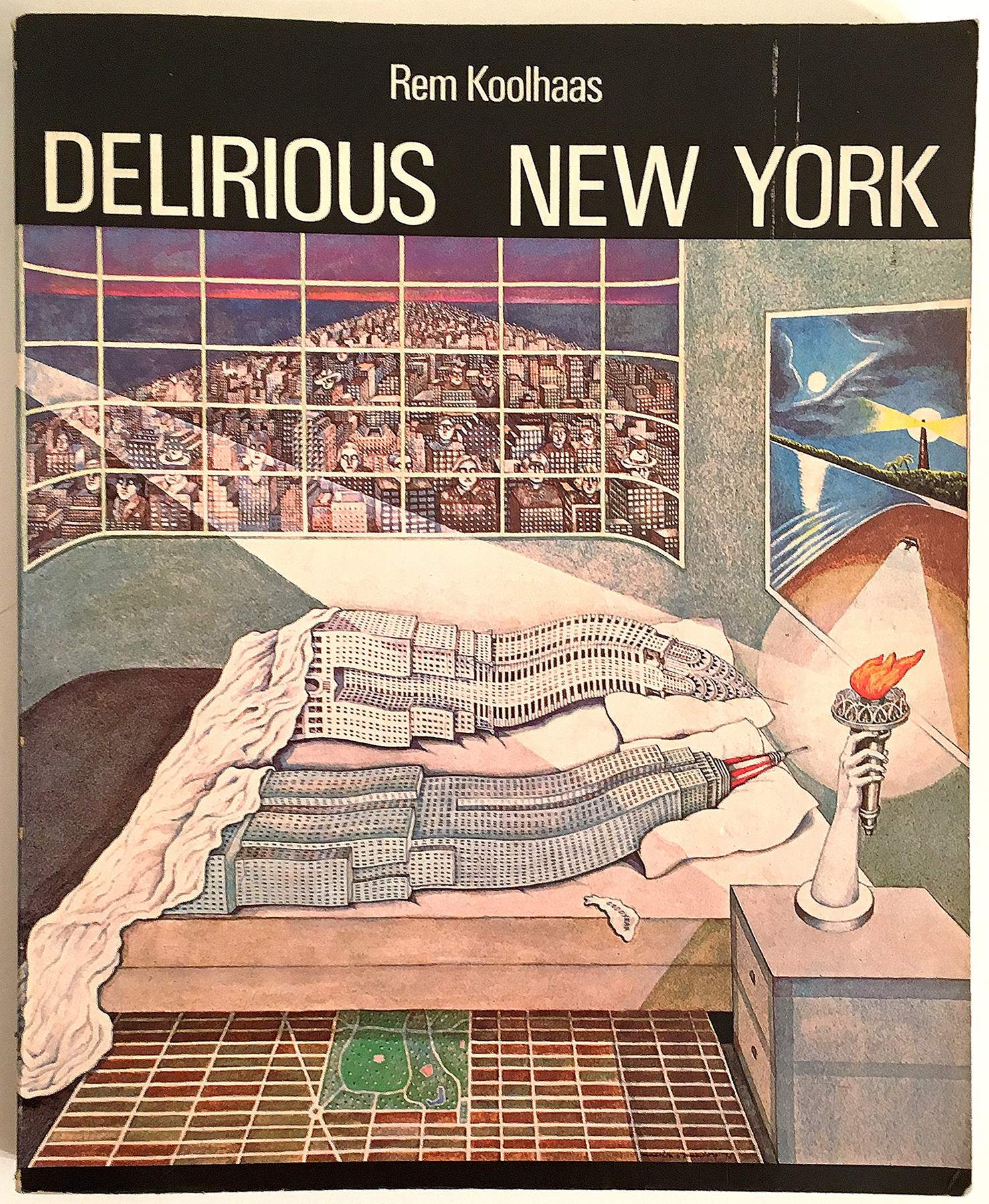 Delirious New York by Rem Koolhaas (first edition)
