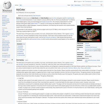 MyCoke - Wikipedia