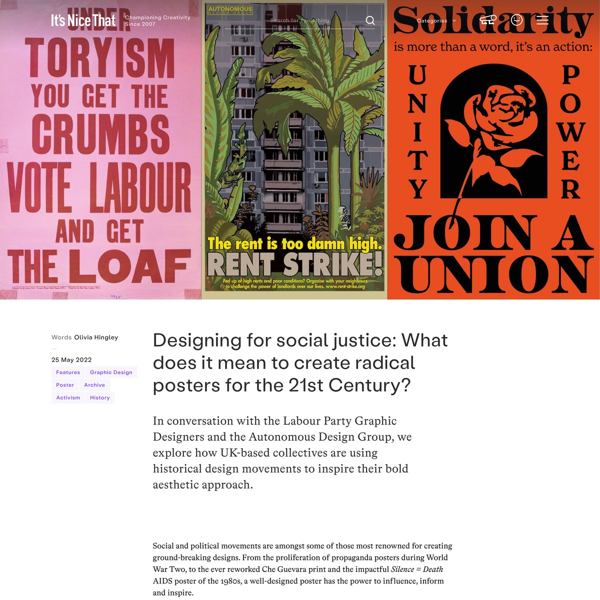 Designing for social justice What does it mean to create radical