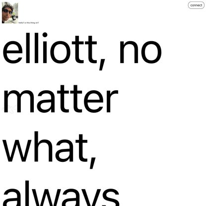 Elliott’s Computer