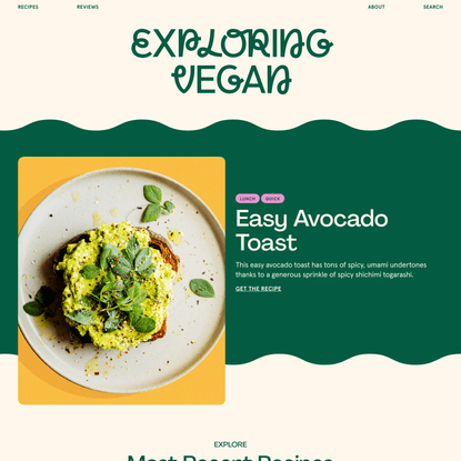 Exploring Vegan | Easy vegan recipes and plant-based product reviews.