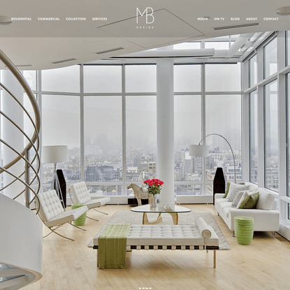 Interior Design Services Company New York - Marie Burgos Design