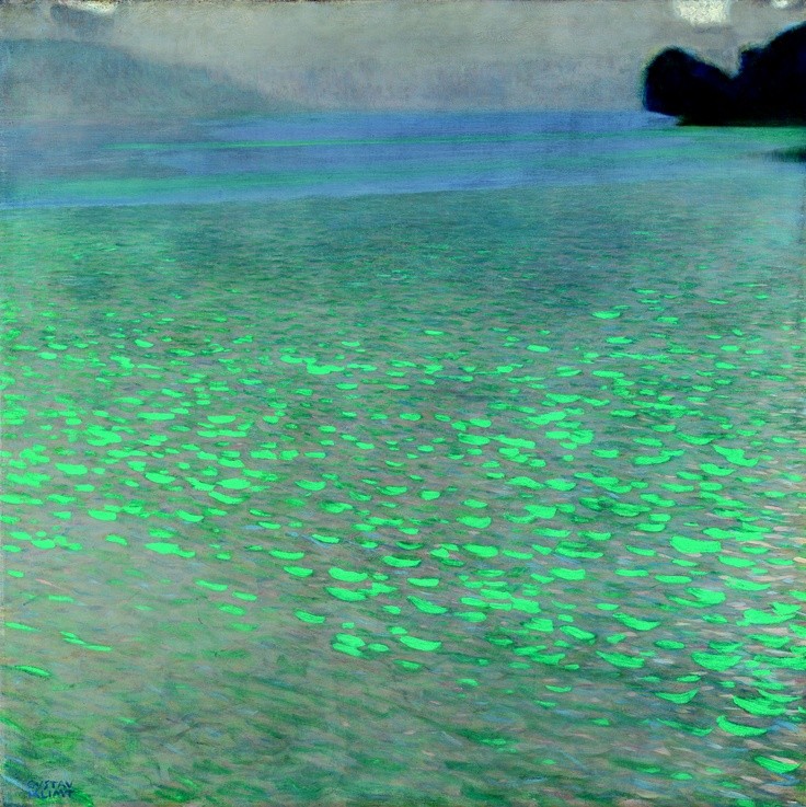 Gustav Klimt - Attersee, 1900 
