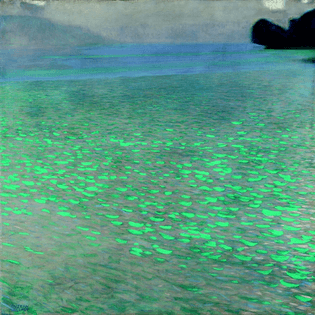 Gustav Klimt - Attersee, 1900