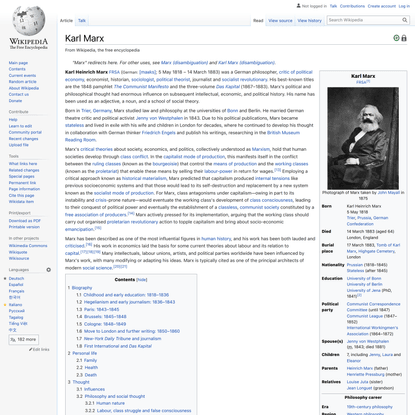 Karl Marx - Wikipedia