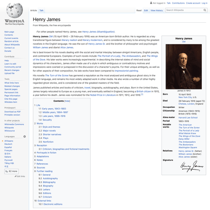 Henry James - Wikipedia