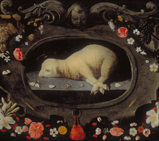 The Sacrificial Lamb by Josefa de Óbidos, 1670